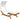 Pat de exterior cu baldachin, crem, 100x200x126 cm, lemn masiv