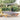 Pat de exterior cu baldachin antracit 165x203x138 cm lemn masiv