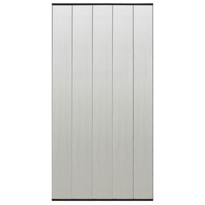 Perdea pentru insecte cu 5 buc. de plasă, negru, 120x240 cm