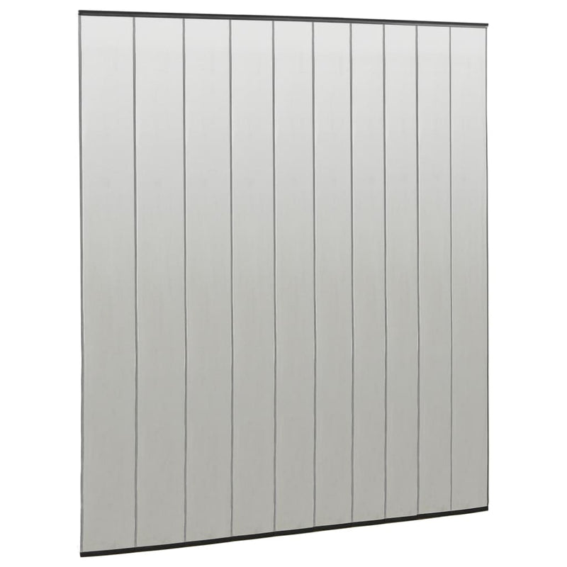 Perdea pentru insecte cu 10 buc. de plasă, negru, 240x240 cm
