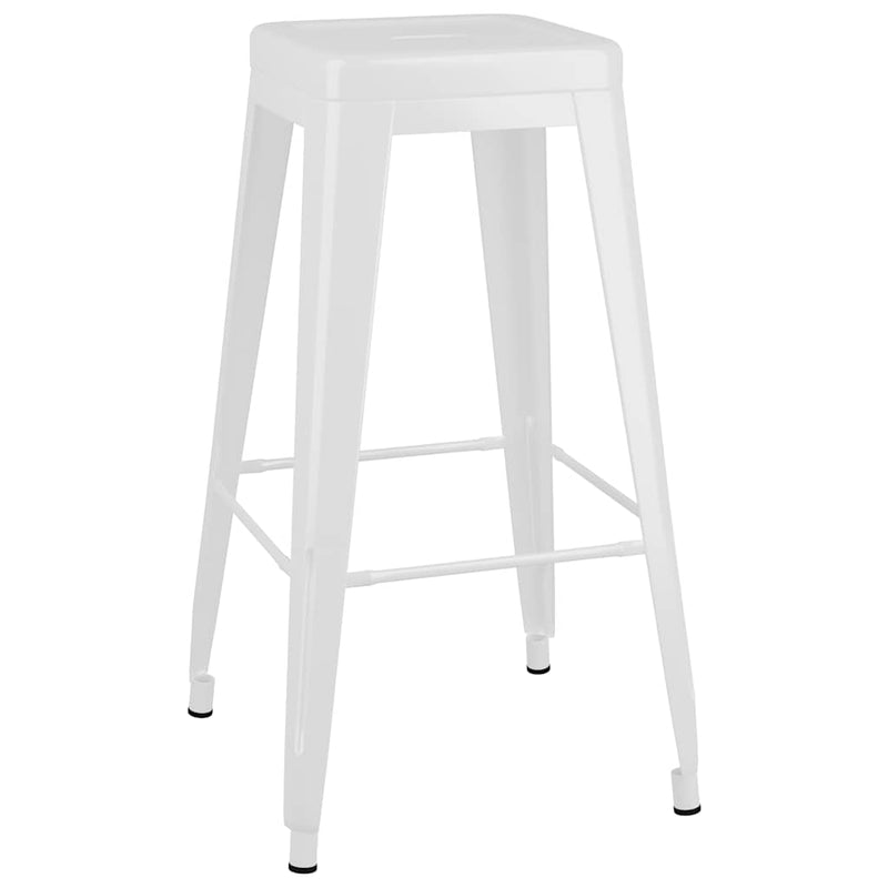 Set mobilier de bar, 5 piese, negru și alb
