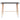 Set mobilier de bar, 5 piese, negru