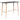 Set mobilier de bar, 5 piese, negru
