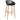 Set mobilier de bar, 5 piese, negru
