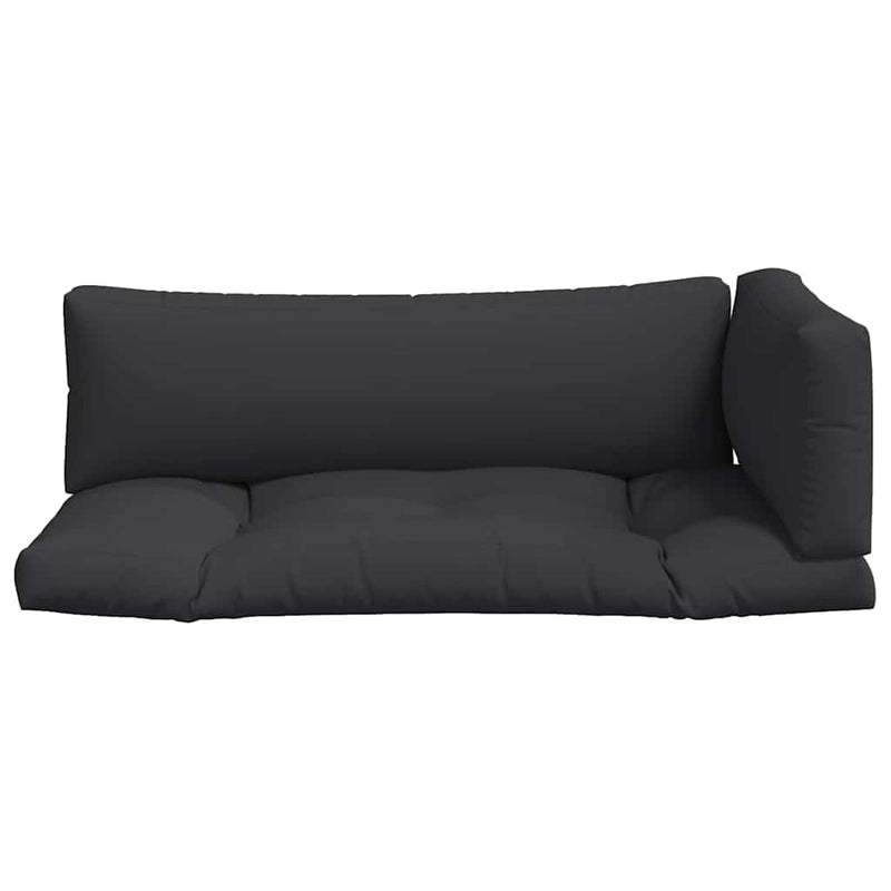 Perne de paleți, 3 buc., negru, material textil