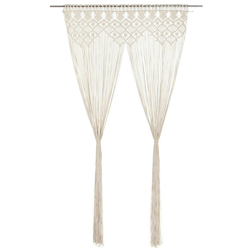 Perdea macrame, 140 x 240 cm, bumbac