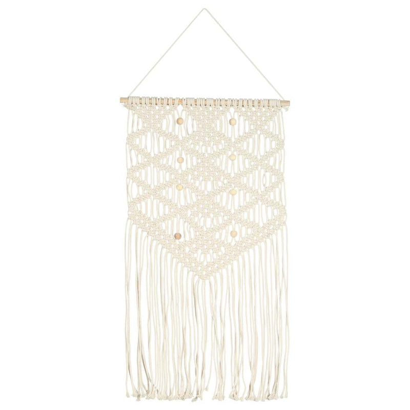 Cuier de perete Macrame, 40x80, bumbac
