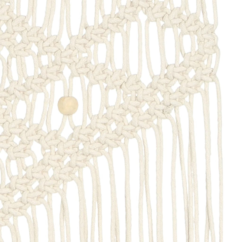 Cuier de perete Macrame, 40x80, bumbac
