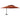 Umbrelă de grădină cantilever cu blat dublu, teracotă, 400x300 cm