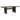 Set mobilier de exterior cu perne, 7 piese, negru, poliratan