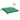 Perne de scaun, 2 buc., verde, 50 x 50 x 7 cm, textil