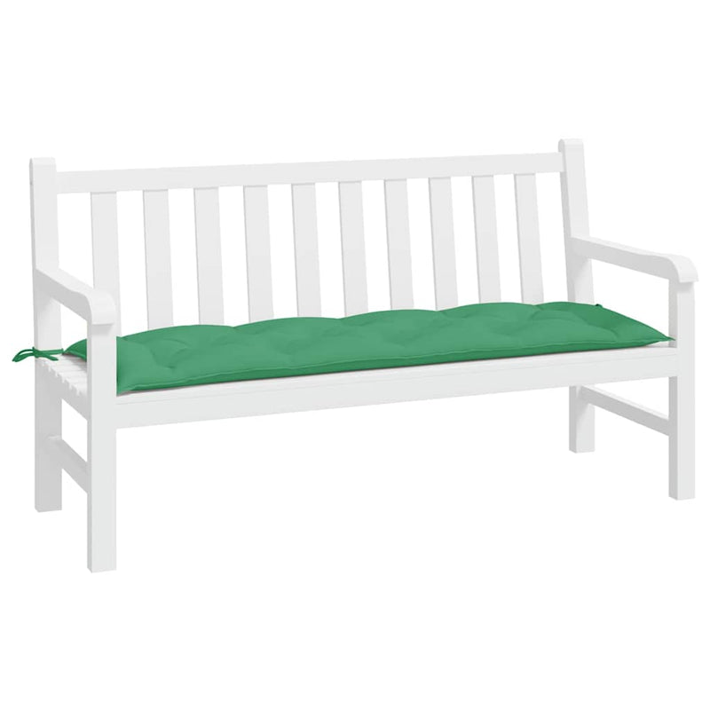 Pernă bancă de grădină, verde, 150x50x7 cm, material oxford