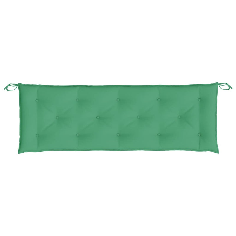 Pernă bancă de grădină, verde, 150x50x7 cm, material oxford