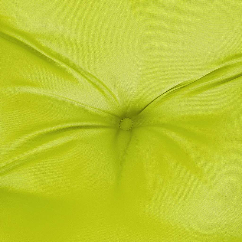 Pernă de bancă, verde aprins, 200x(50+50)x7 cm, material oxford