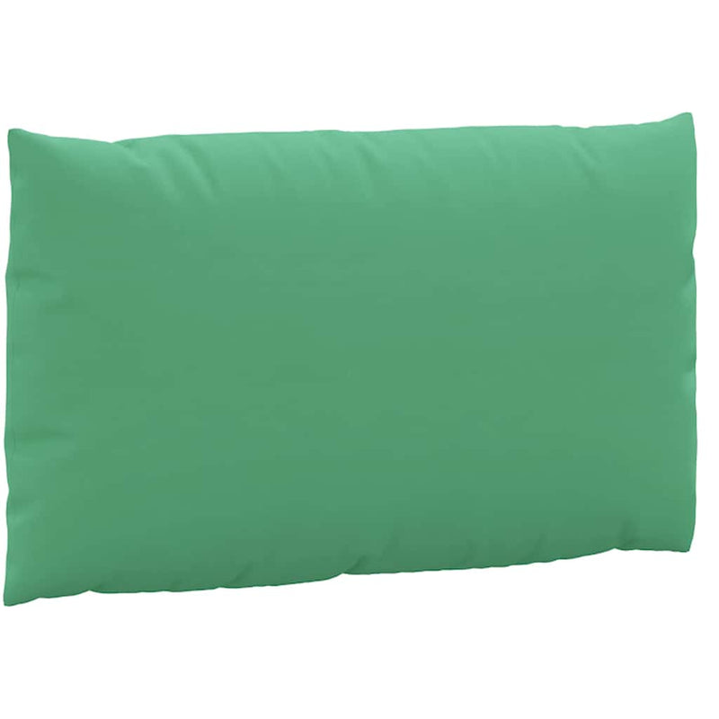 Perne pentru canapea din paleți, 2 buc., verde, textil