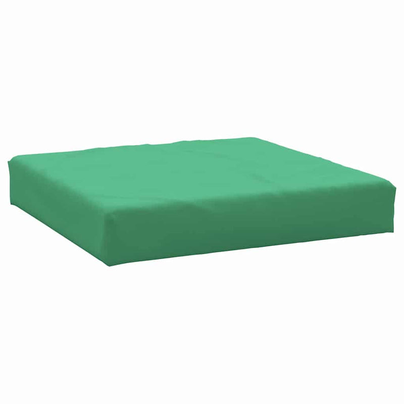 Pernă pentru taburet din paleți, verde, material textil
