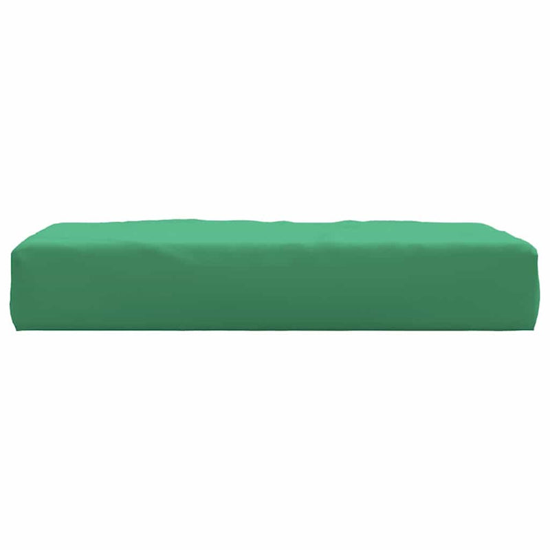 Pernă pentru taburet din paleți, verde, material textil