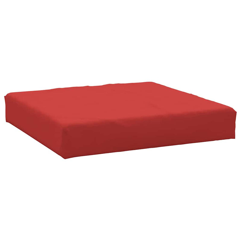 Pernă de taburet din paleți, roșu, material textil