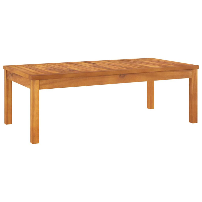 Set mobilier de grădină cu perne crem, 5 piese, lemn de acacia