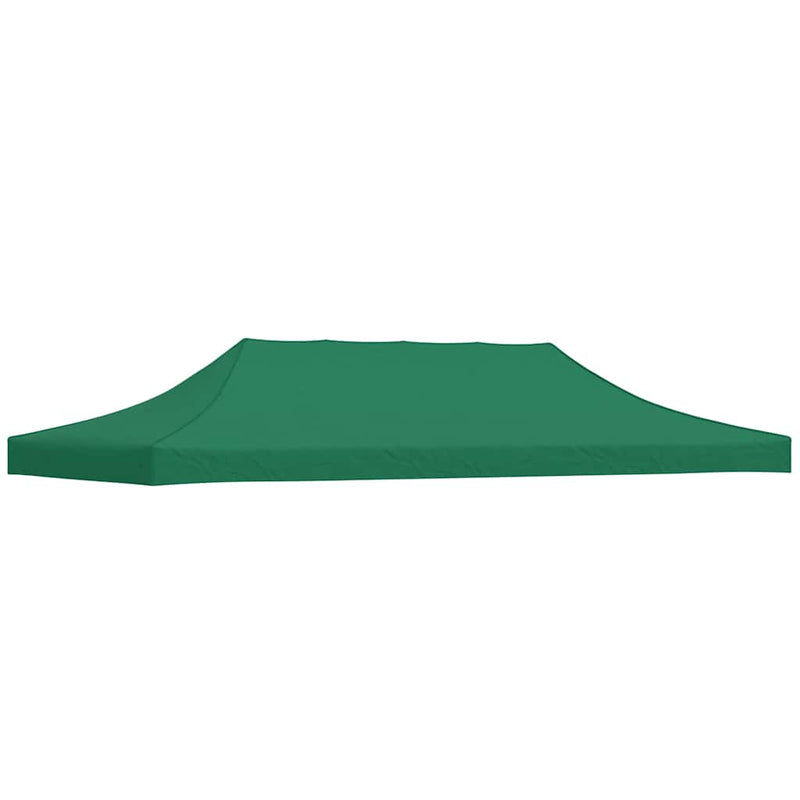 Acoperiș pentru cort de petrecere, verde, 6 x 3 m, 270 g/m²