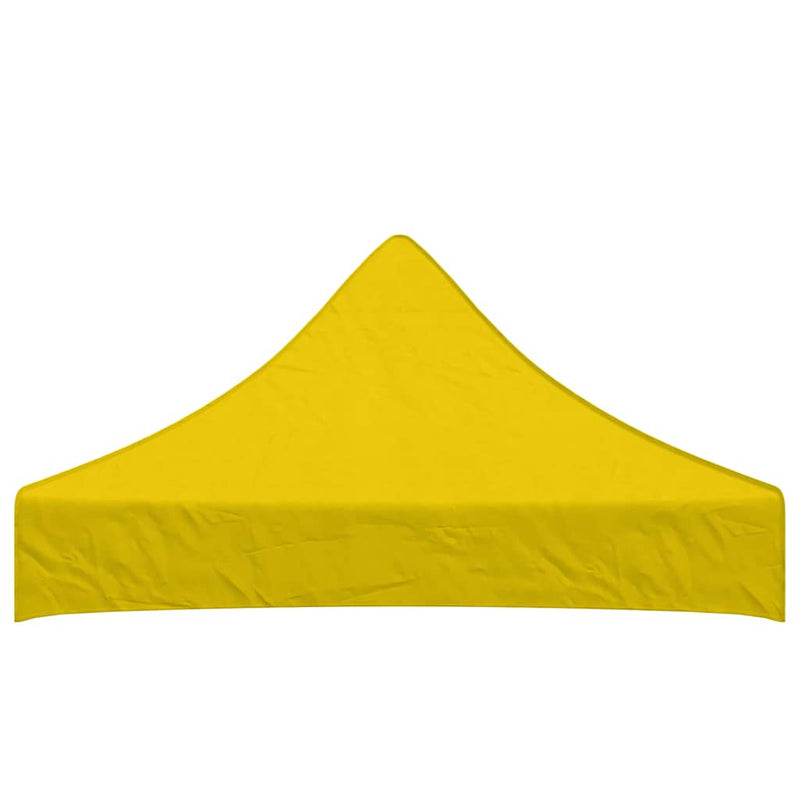Acoperiș pentru cort de petrecere, galben, 2 x 2 m, 270 g/m²