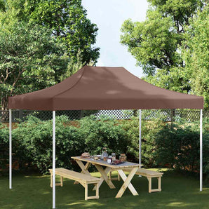 Acoperiș pentru cort de petrecere, maro, 4 x 3 m, 270 g/m²