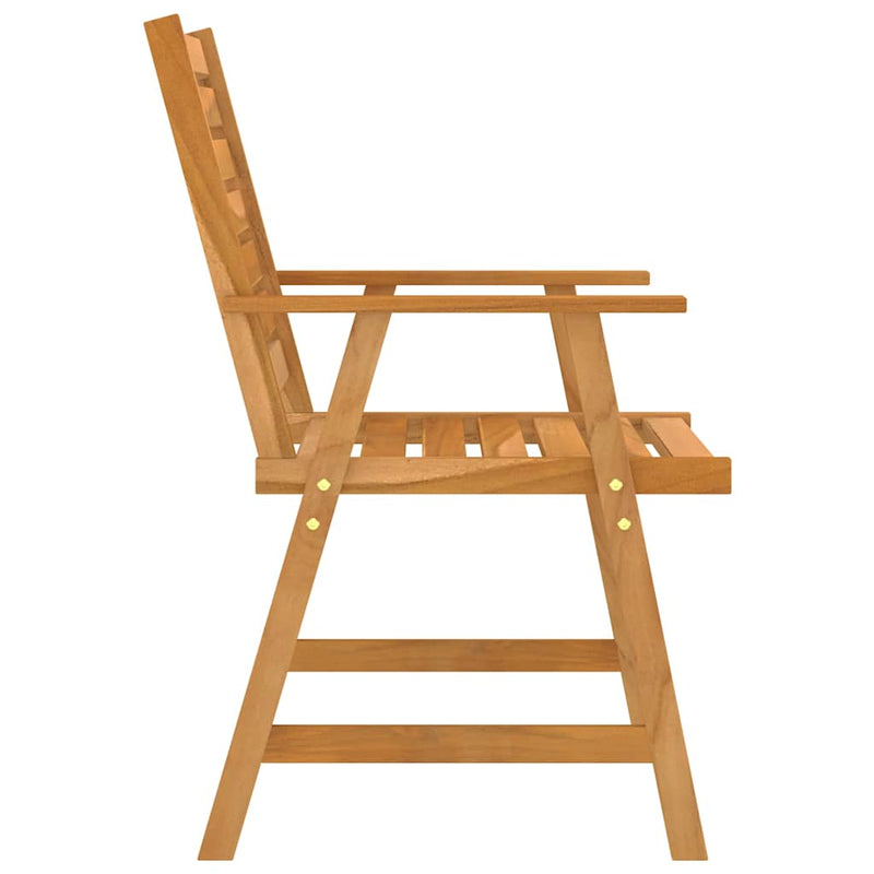 Set mobilier grădină, 3 piese, lemn masiv de acacia