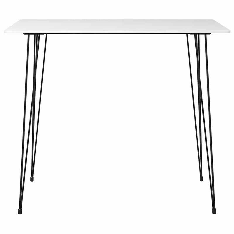 Set mobilier de bar, 5 piese, alb