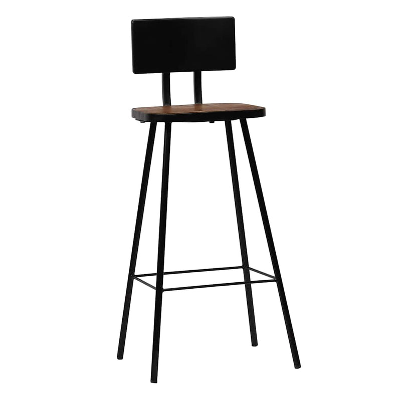 Set mobilier de bar, 5 piese, alb