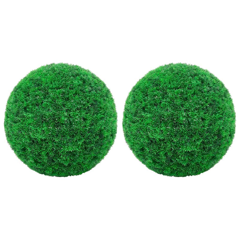 Bile de arbuști cimișir artificiali, 2 buc., 35 cm