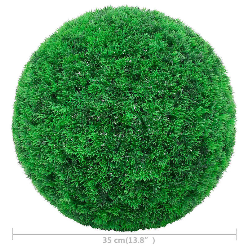 Bile de arbuști cimișir artificiali, 2 buc., 35 cm