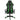 Scaun de jocuri pivotant, verde, PVC