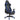 Scaun de jocuri pivotant cu suport de picioare, albastru, PVC