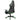Scaun de jocuri pivotant cu suport de picioare, verde, PVC