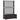 Jardinieră de grădină cu spalier, antracit, 100x43x142, PP