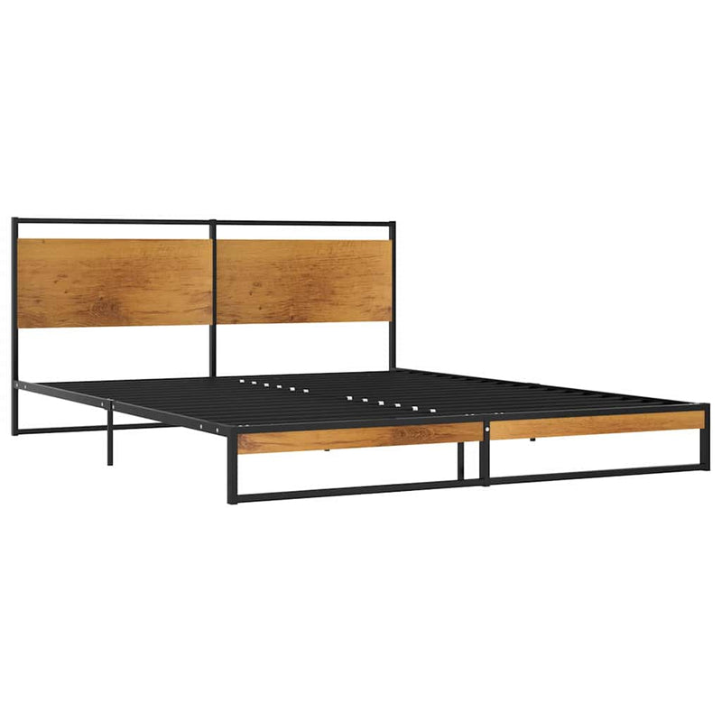 Cadru de pat, 140x200 cm, metal