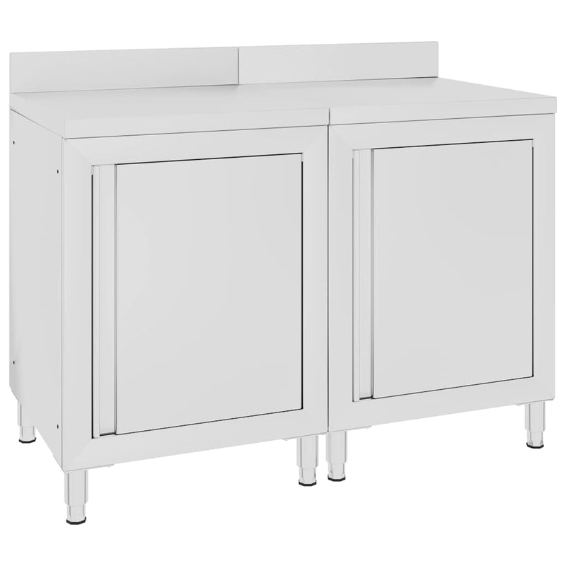 Dulap blat de lucru comercial, 120x60x96 cm, oțel inoxidabil