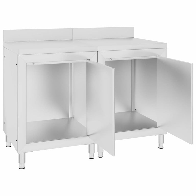 Dulap blat de lucru comercial, 120x60x96 cm, oțel inoxidabil