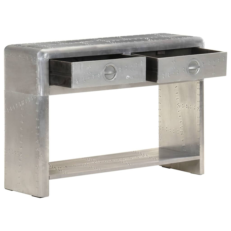 Servantă, design aviator, 110x35x75 cm, metal