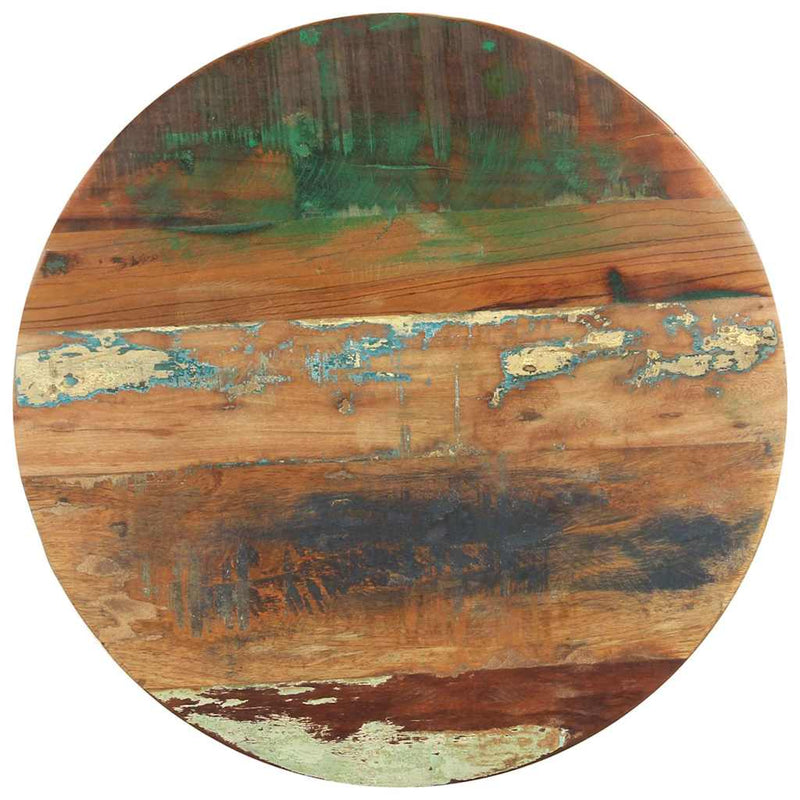 Masă laterală, 48x48x56 cm, lemn masiv reciclat
