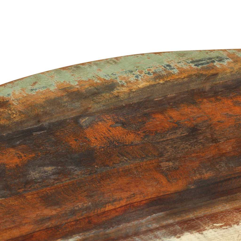 Masă laterală, 68x68x56 cm, lemn masiv reciclat