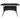 Set mobilier grădină, 9 piese, negru, poliratan, lemn acacia
