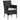 Set mobilier de grădină, 5 piese, negru, poliratan