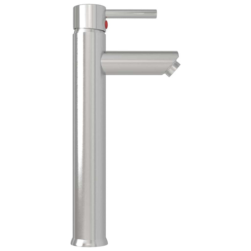 Baterie mixer de baie, argintiu, 12x30 cm