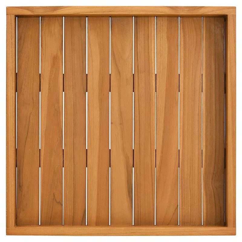 Tavă pentru servit, 50x50 cm, lemn masiv de tec