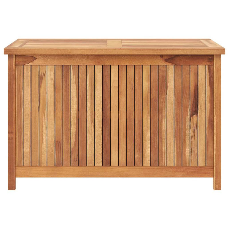 Ladă de depozitare grădină, 90x50x58 cm, lemn masiv de tec