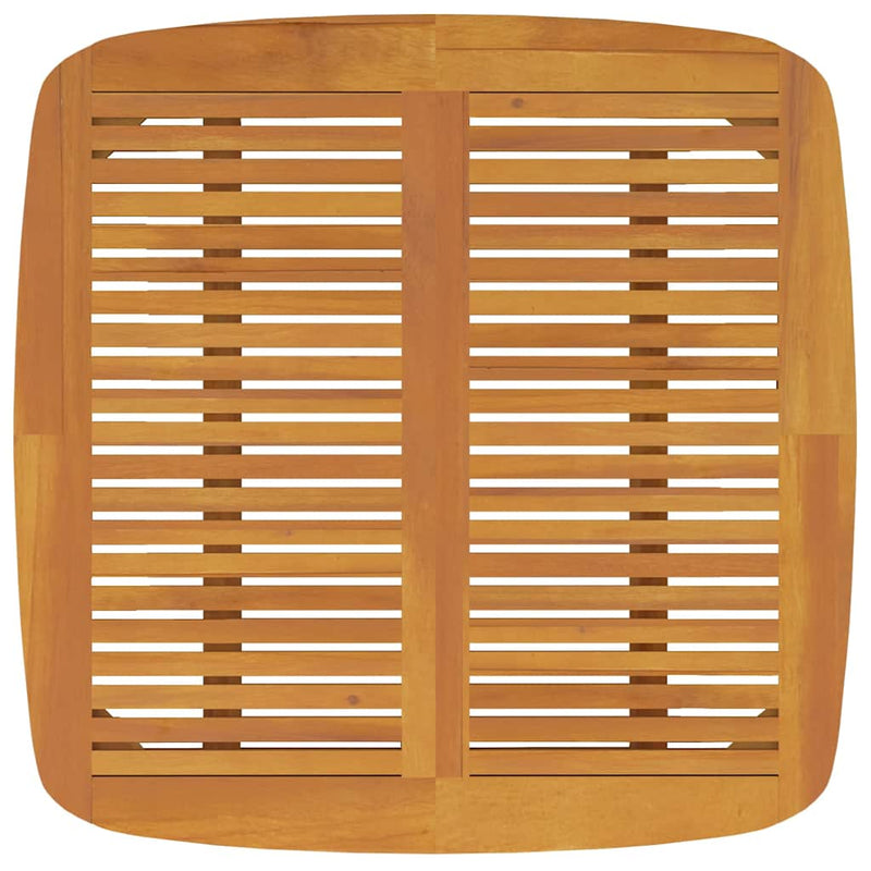 Set mobilier de grădină, 5 piese, lemn masiv de acacia