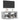 Comodă TV cu lumini LED, gri beton, 90x35x40 cm