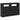 Servantă cu lumini LED,negru , 115,5x30x75 cm