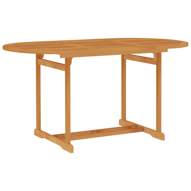 Set mobilier de grădină cu perne gri, 5 piese, lemn masiv tec